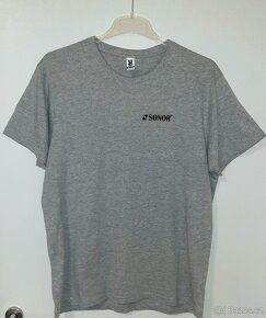 Prodám triko s Sonor- XL, šedé - 2