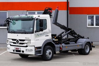 NOVÝ HÁKOVÝ NOSIČ KONTEJNERŮ HYDRAULICKÁ RUKA MERCEDES 1529 - 2