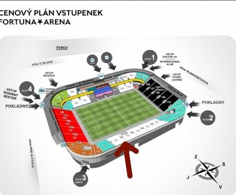 Slavia - Plzeň - 1x dětský + 1x dospělý - 2