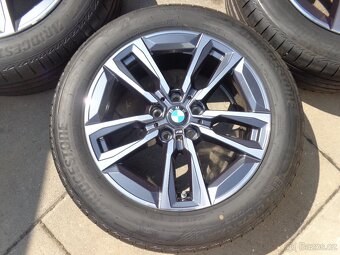 5x112 R17 BMW 2 Active Tourer original letna sada kol s TPMS - 2