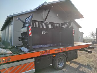 Radlice na siláž - rozhrnovač, 450cm, uchycení třetí bod - 2