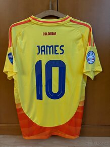Fotbalový dres Kolumbie 2024 / 25 – James Rodriguez 10. - 2