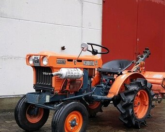 Malotraktor Kubota - s kypřičem - 2válcový diesel - vývodový - 2