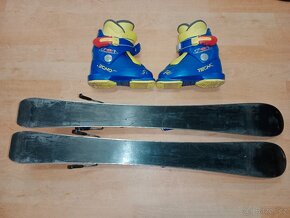 Dětský set. Lyže 80cm + boty 16 cm stelka - 2