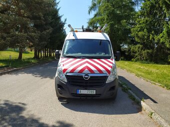 Servisní vůz Opel Movano 2.3CDTI 107kW rok 2017 - 2