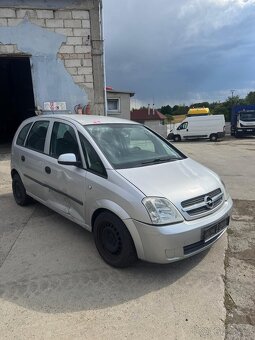 Náhradní díly - Opel Meriva 1.7 CDTI 74kW r.v. 2005 - 2