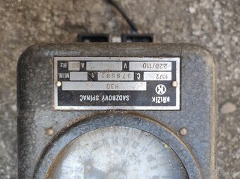 Sazbový spínač Křižík H3D (1972), 220 V - 2