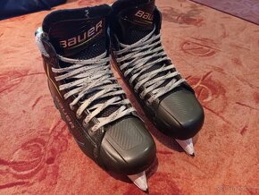 Brankářské brusle Bauer PRO, vel.6.5 (délka) a Fit 1 (šířka) - 2
