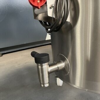 Glycerinový kotel se spodním mícháním 200l - digital - 2