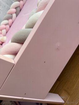 Rastouci postel IKEA busunge+matrac z ikey - 2