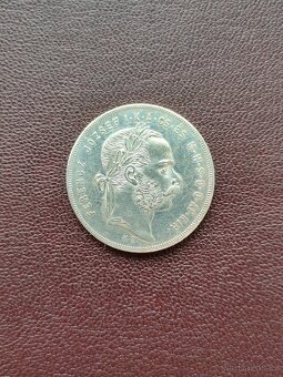 1 zlatník 1870 KB Fran. Josefa I. - 2