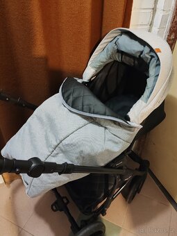 Prodam kočárek dvojkombinace plus vajíčko - 2