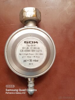 Regulátor tlaku na propan butan - 2