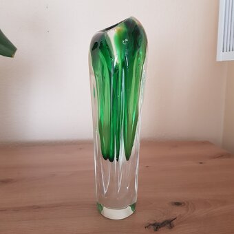 Váza hutní sklo - 2
