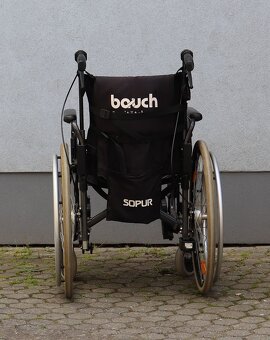 058-Mechanický invalidní vozík Sopur. - 2