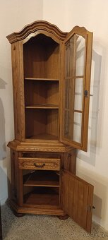 Rustikální rohový příborník, masív, Nábytek s příběhem - 2