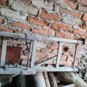 Dřevěný žebřk zdvojený - 2