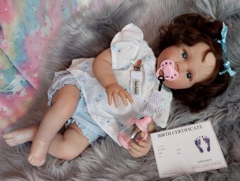Realistická Reborn panenka batole - 2