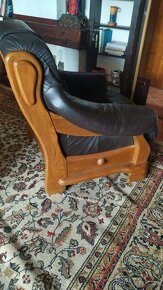 Rustikální kožená souprava - 2