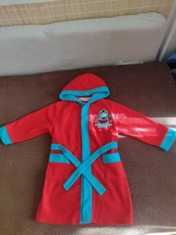 Dětský župan Mašinka Tomáš vel. 104/110 - 2