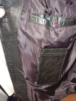 Pánská kožená bunda Kcero, vel. 56 - 2