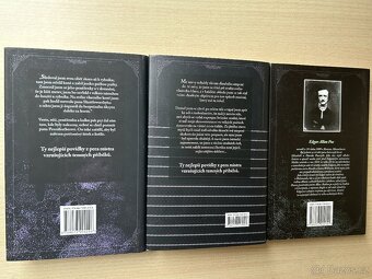 3x Edgar Allan Poe knihy (NOVÉ) - 2