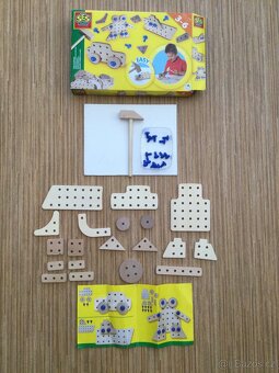 Zatloukací stavebnice a stavebnice 4 v 1 - 2