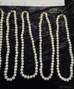 Perlové náhrdelníky značené 14/20 - 2