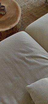 IKEA SÖDERHAMN 4místná pohovka s lenoškou, světle béžová - 2