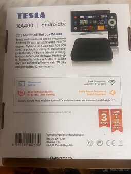 TESLA XA400 Android TV Box 4K - 2