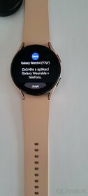 Samsung Watch 4, Rose Gold - záruka - 2