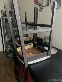 Židle IKEA EKEDALEN Barová stolička s opěrkou - 2