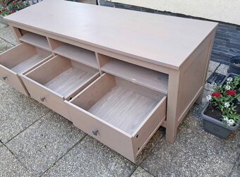 TV stolek IKEA šedohnědá - 2