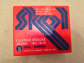 Lyžařské běžecké vázání typu SKOL - NORDIC - 2