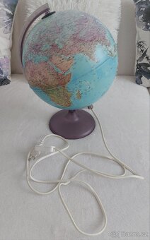 Zeměpisný globus svítící - 2