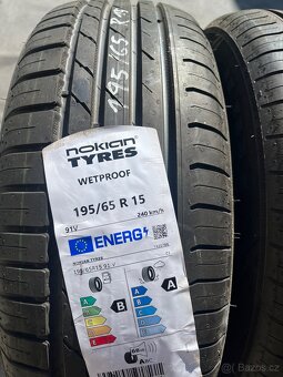 Nové letní pneu Nokian Tyres 195/65 R15 - 2