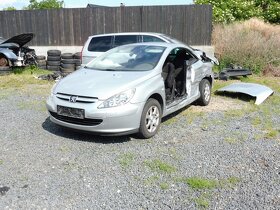 Peugeot 307 CC 2.0i automat prodám díly - 2