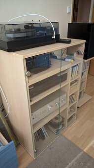 Stojany pod reproduktory+stolek na hifi - 2
