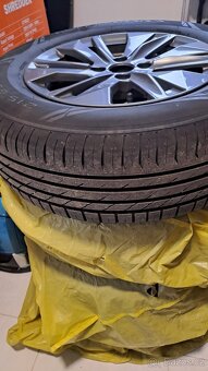 4x alu kola R16 Peugeot včetně letních pneumatik 215/65 R16 - 2
