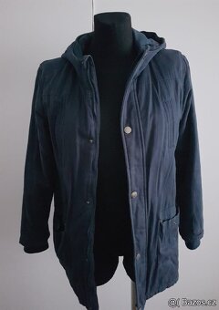 Chlapecká bunda-parka modrá vel.152 - 2