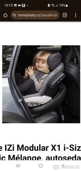 Autosedačka Besafe iZi Modular X1 i-Size včetně základny - 2