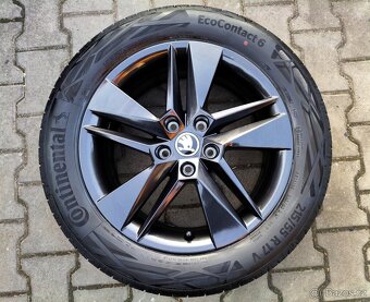 Alu kola originál Škoda Superb III 5x112 R17 Markab - 2