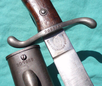 Argentinská vojenská mačeta/tesák M1909 - 2