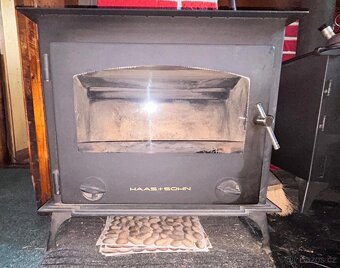 Prodám krbová kamna Haas Sohn model Trentino - 2