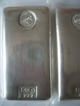 Stříbrný slitek The Perth Mint 1kg - 2