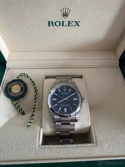 ROLEX OYSTER PERPETUAL 36 MM BLUE - 2