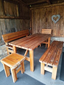 Zahradní nábytek z masivu - 2
