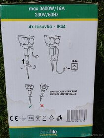 Zahradní zásuvky UFON 4 - 2