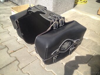 Boční kožené motokufry Shadow - 2