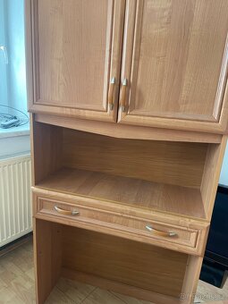 Prodám hnědou obývací stěnu - 2